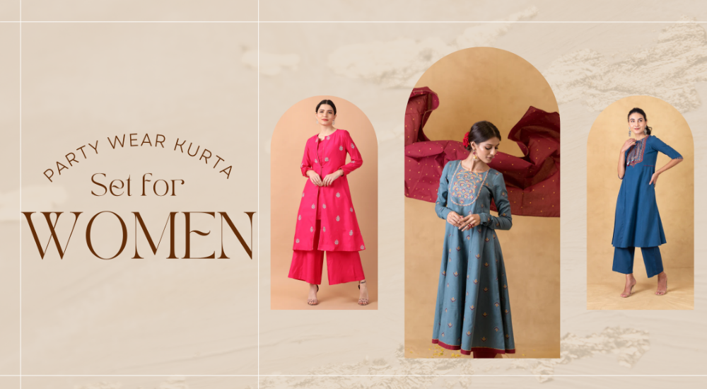 Be Party Ready: Contemporary Kurta Sets for Women
