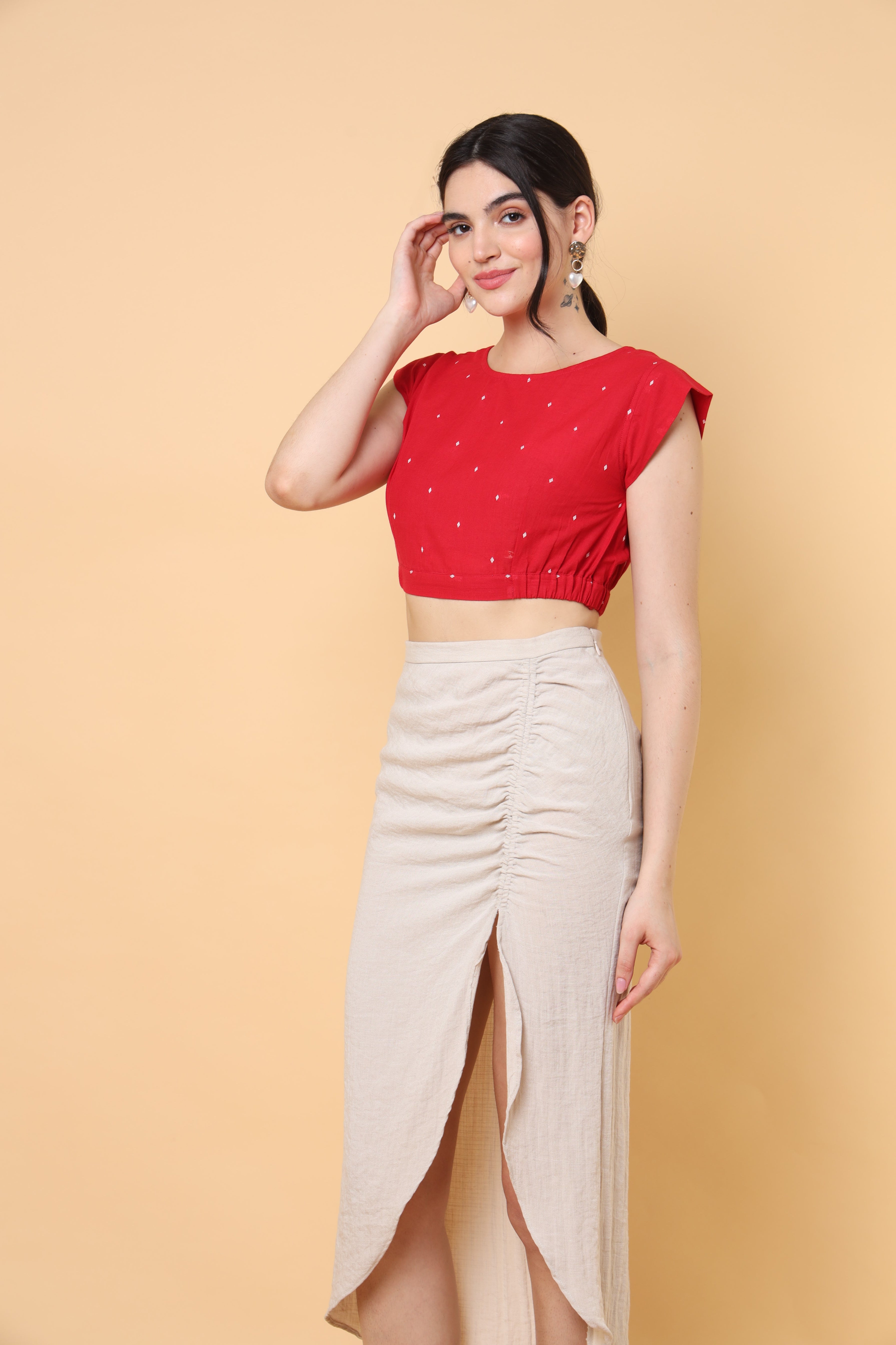 Red Poppy Top