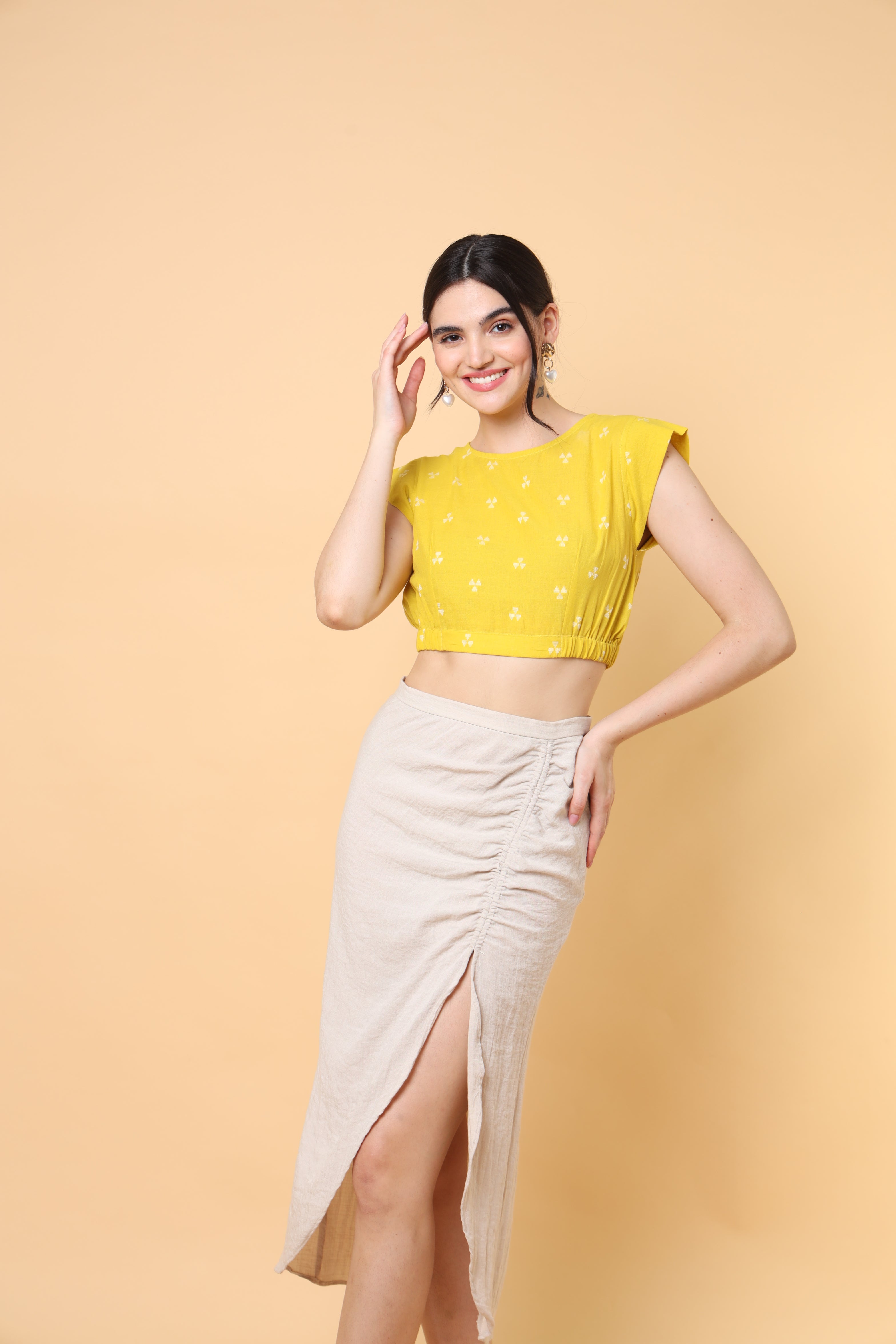 Marigold Crop Top