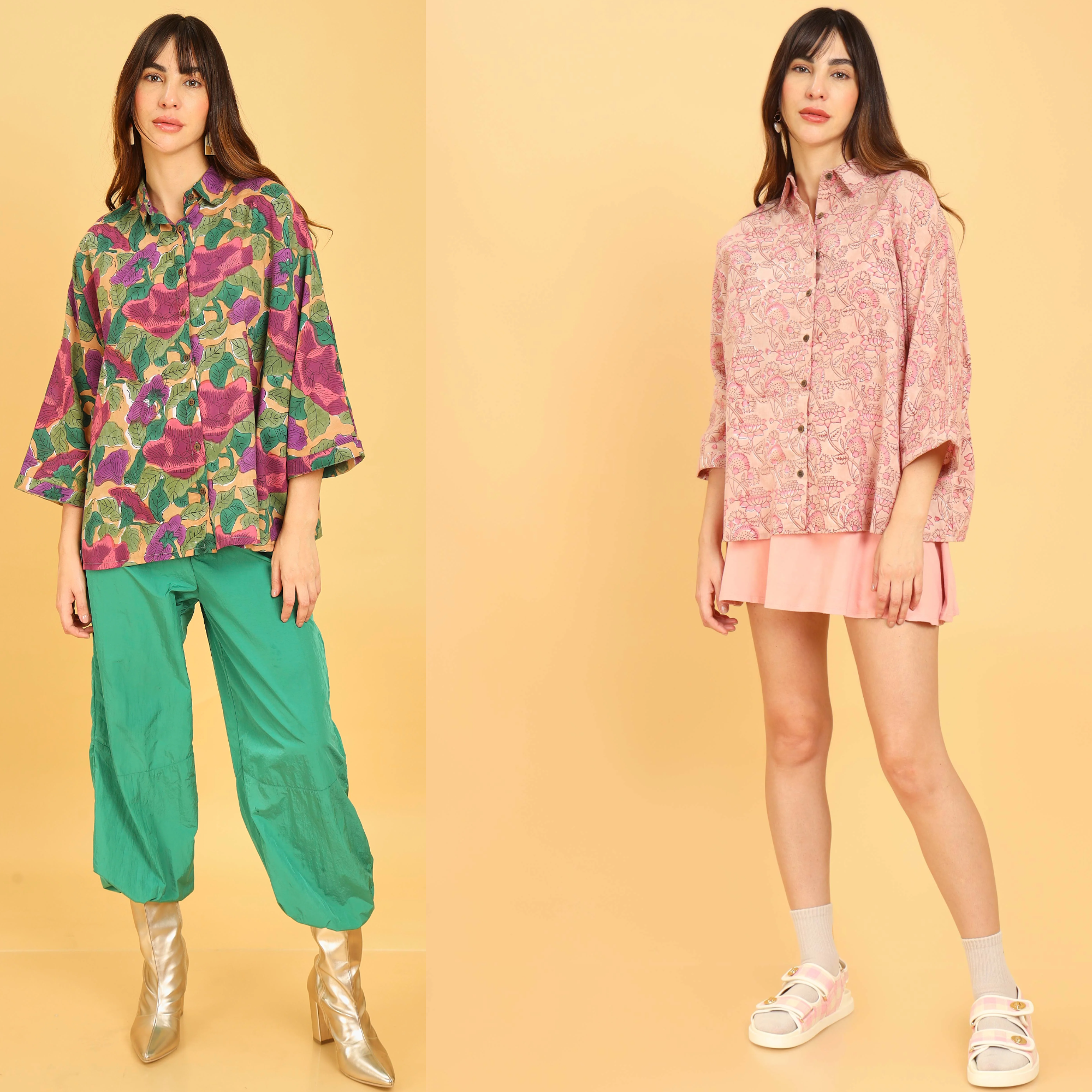 Aster & Jaunsari Oversized Shirt